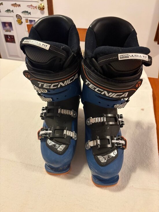 TECNICA Ten.2 120 HVL Ski Boots Blue Orange men’s size 306 mm 26.5 mondo used main image 10